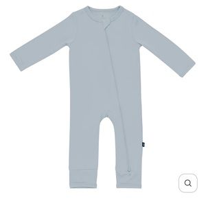 Kyte BABY zippered romper 3-6m Fog